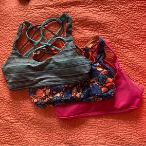 Bundle of 3 Free to be Wild Bras